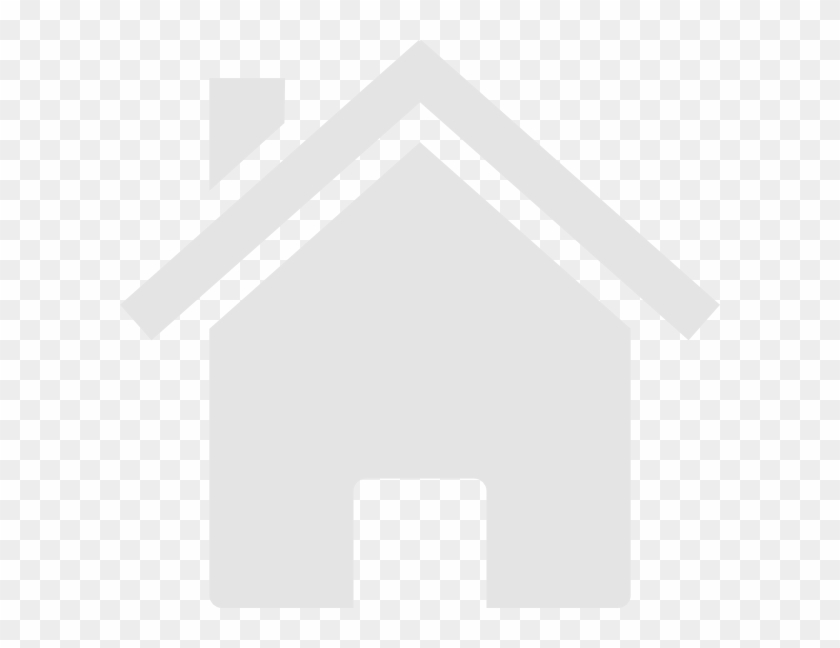 Simple Grey House Clip Art - House Vector Png White #193027