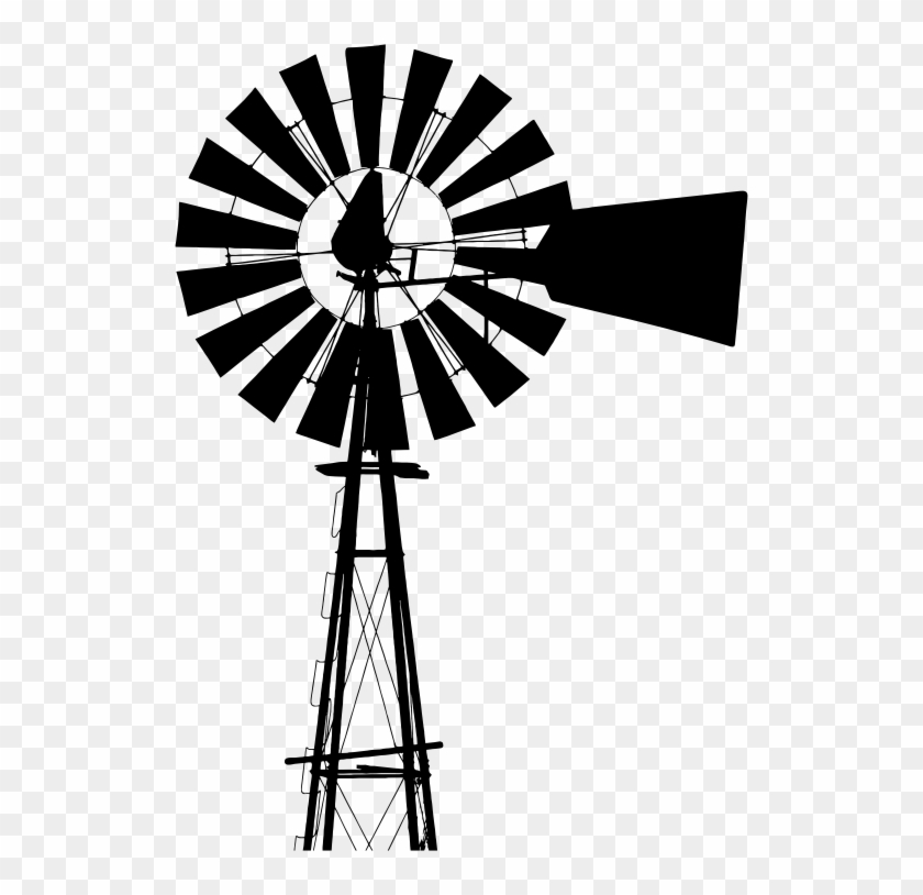 Australia Oklahoma Windmill Agriculture Farm - Rule Of Thirds Examples #193060