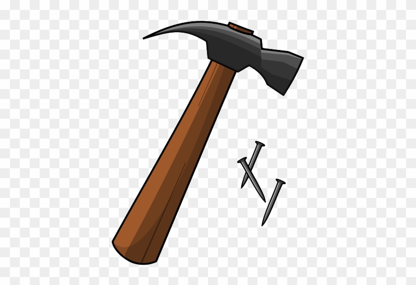 Hammer And Nails Clipart - Cleaving Axe #1144244
