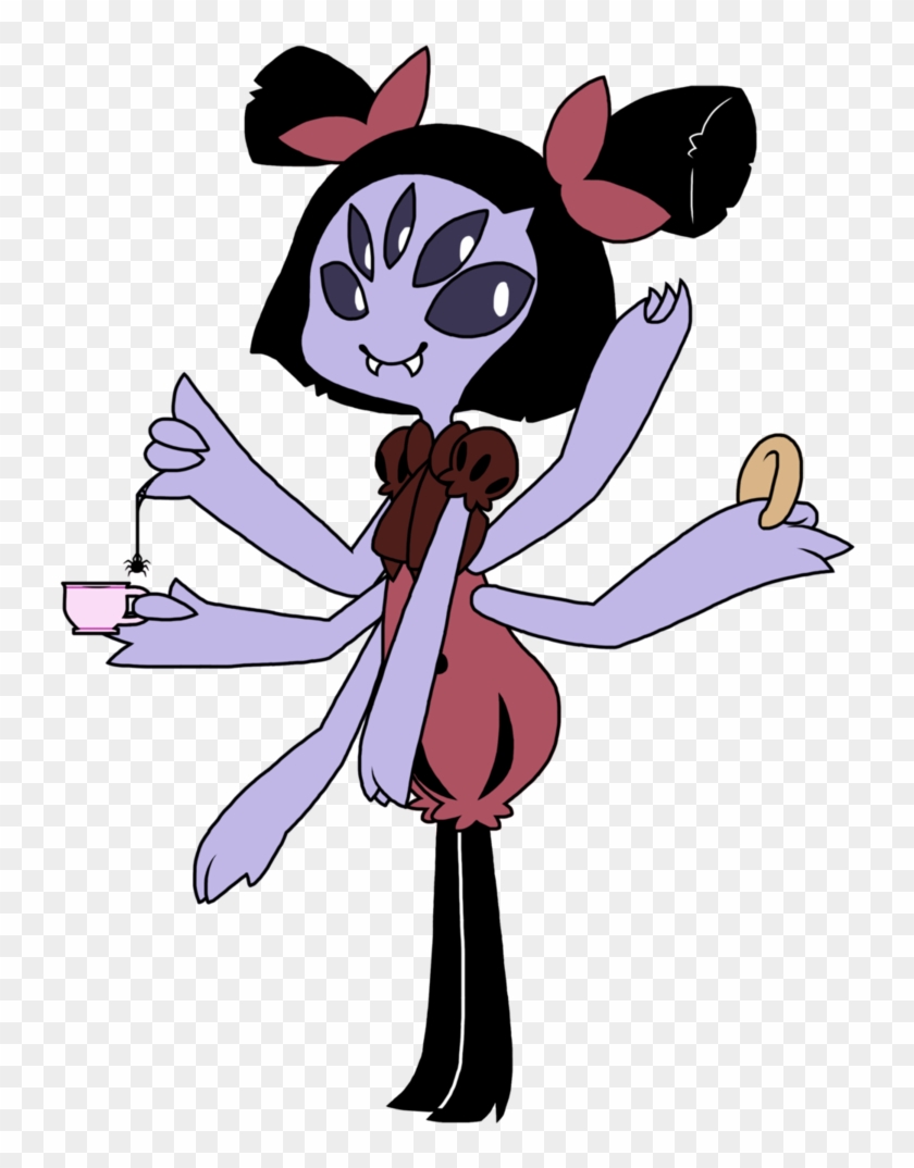 Muffet By Gracefirehearth On Deviantart - Muffet Undertale Png #1144271