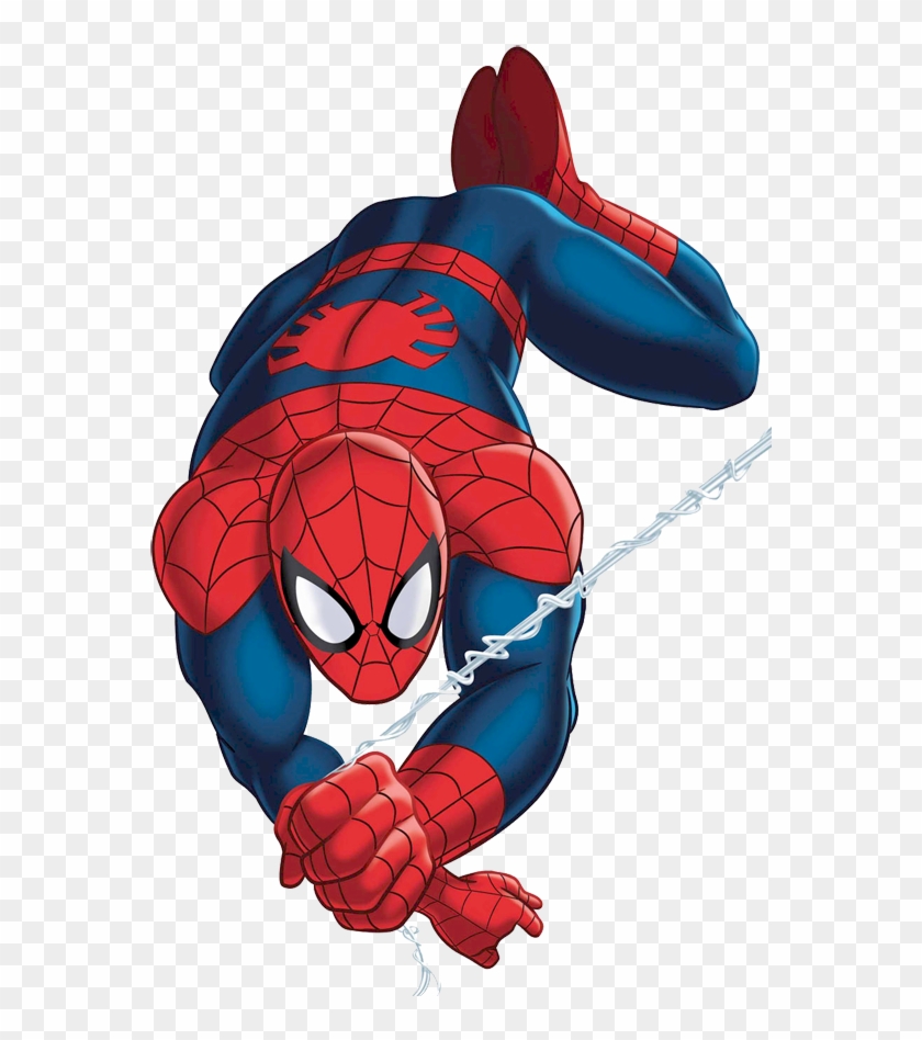 Spiderman Hd Clip Art Png - Ultimate Spider Man Cartoon Web #1144275