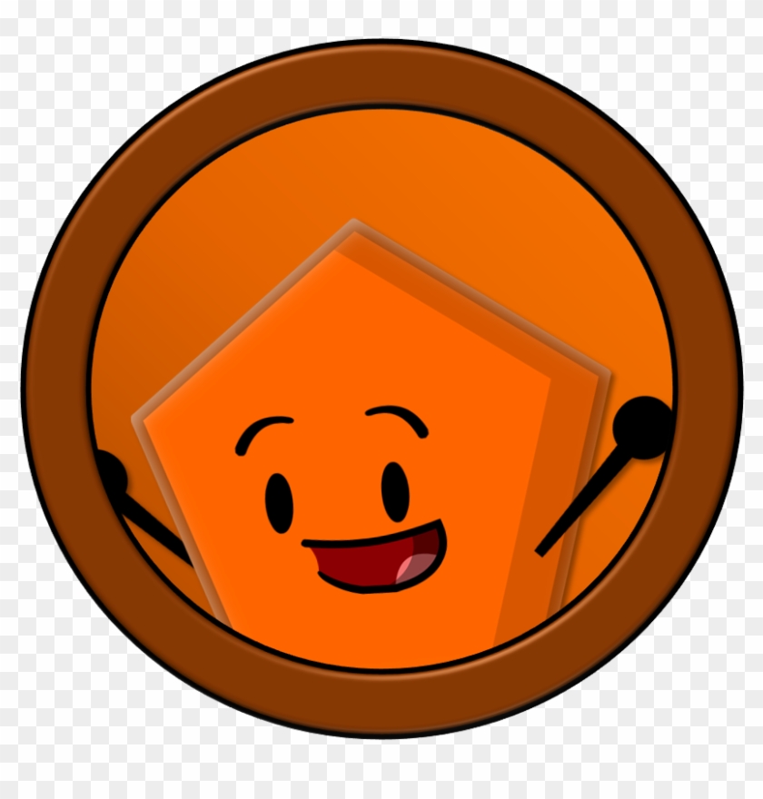 Pentagon Clipart Orange - Circle #1144310
