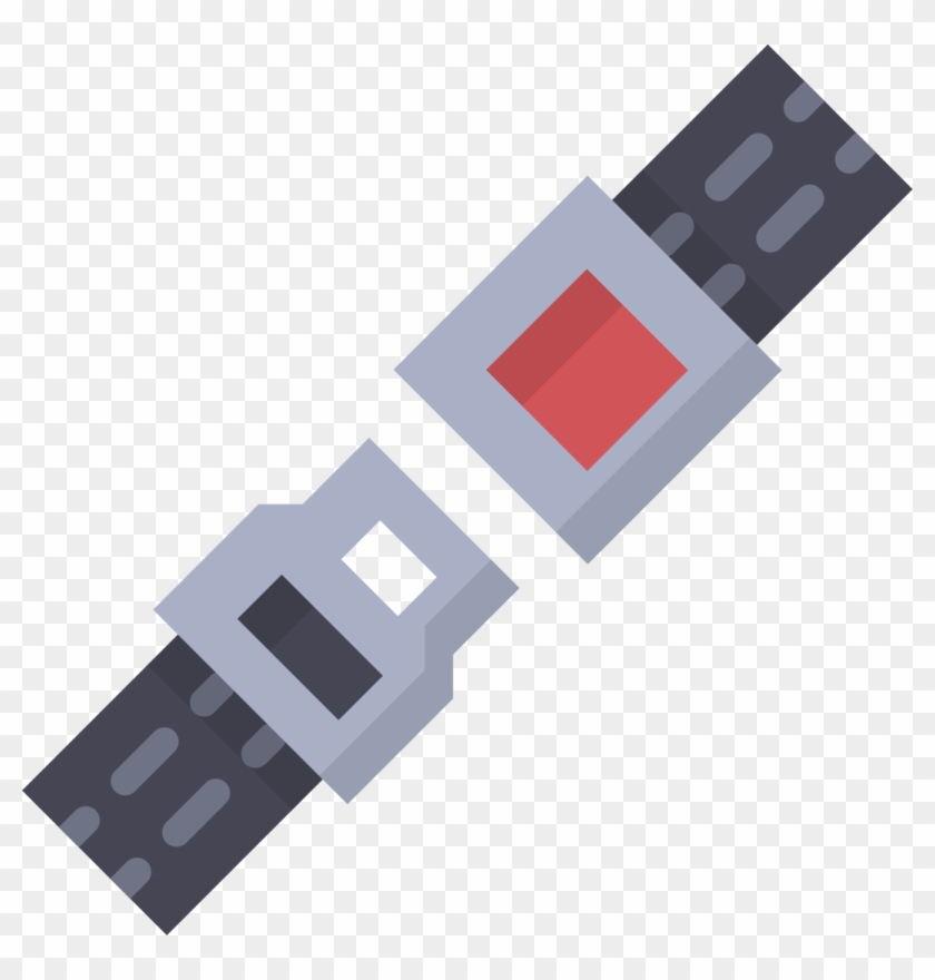Icon Of A Seat Belt - Seat Belt Png #1144414