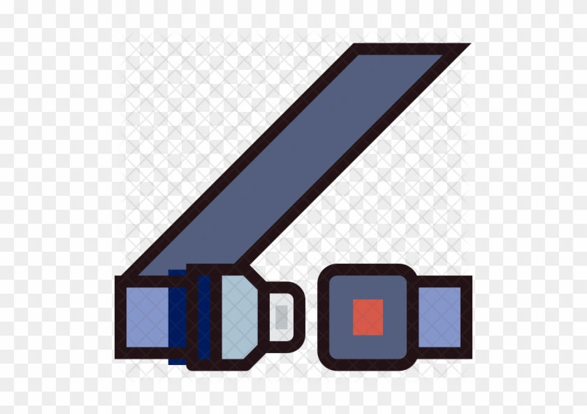 Seatbelt Icon - Seatbelt Icon #1144435