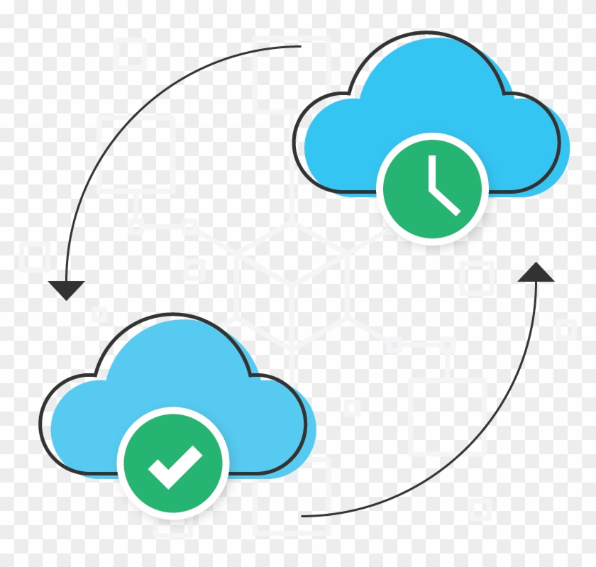 Cloud Backup Diagram - Remote Backup Service #1144459