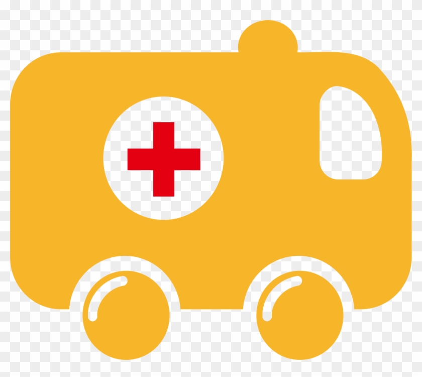 Ambulance Icon - Yellow Ambulance - Ambulance Icon Yellow #1144525
