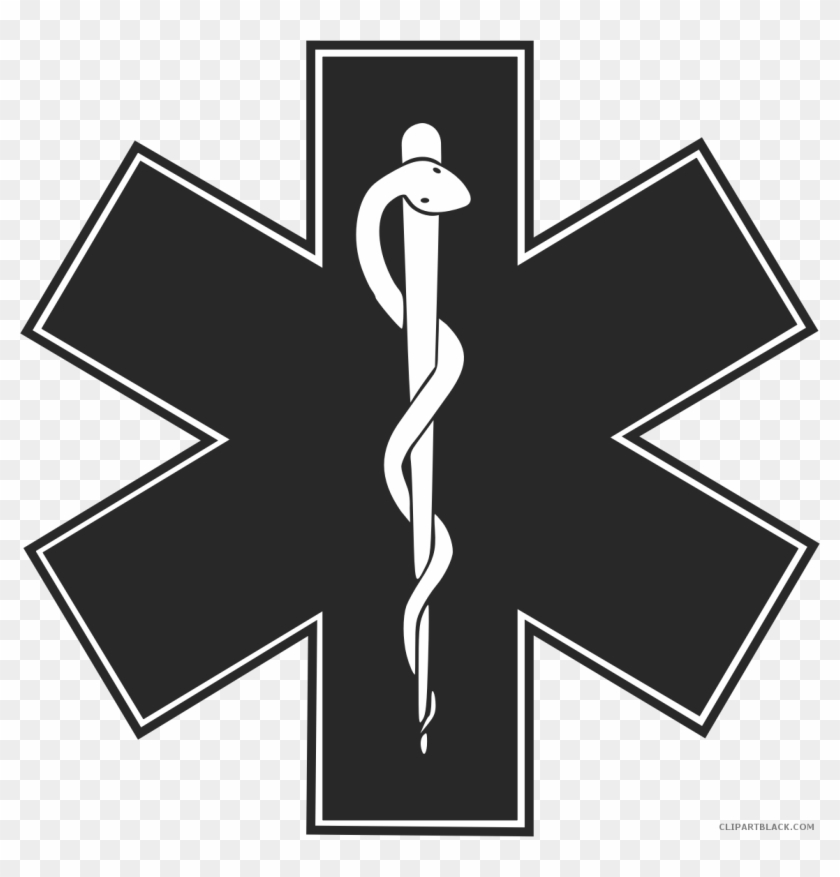Ambulance Transportation Free Black White Clipart Images - Emergency Medical Services #1144544