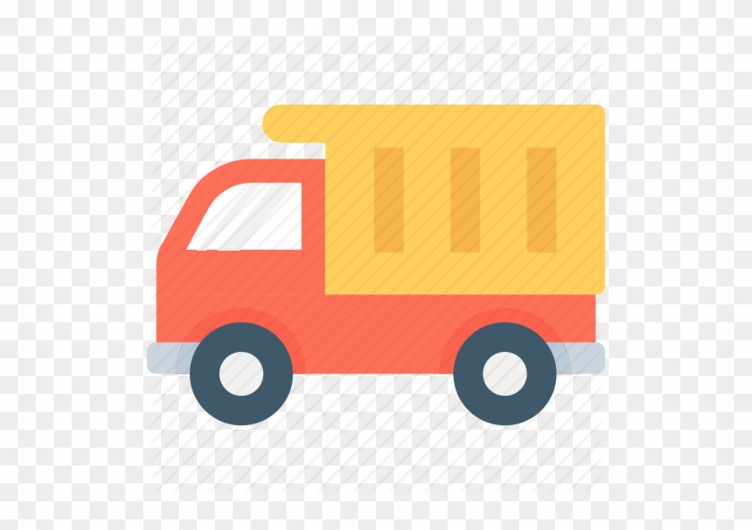 Cargo Truck Clipart Orange Truck - Delivery #1144547