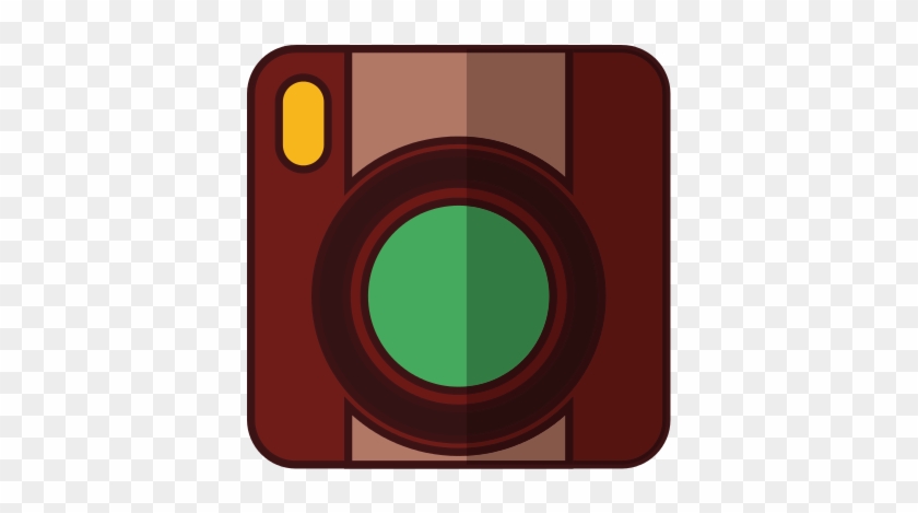 Video Handycam Isolated Icon - Circle #1144553