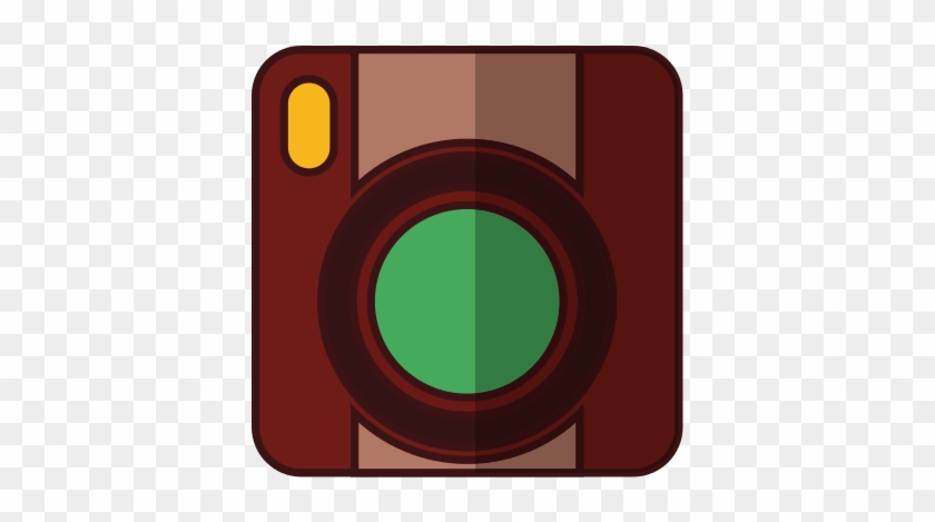 Video Handycam Isolated Icon - Circle #1144553