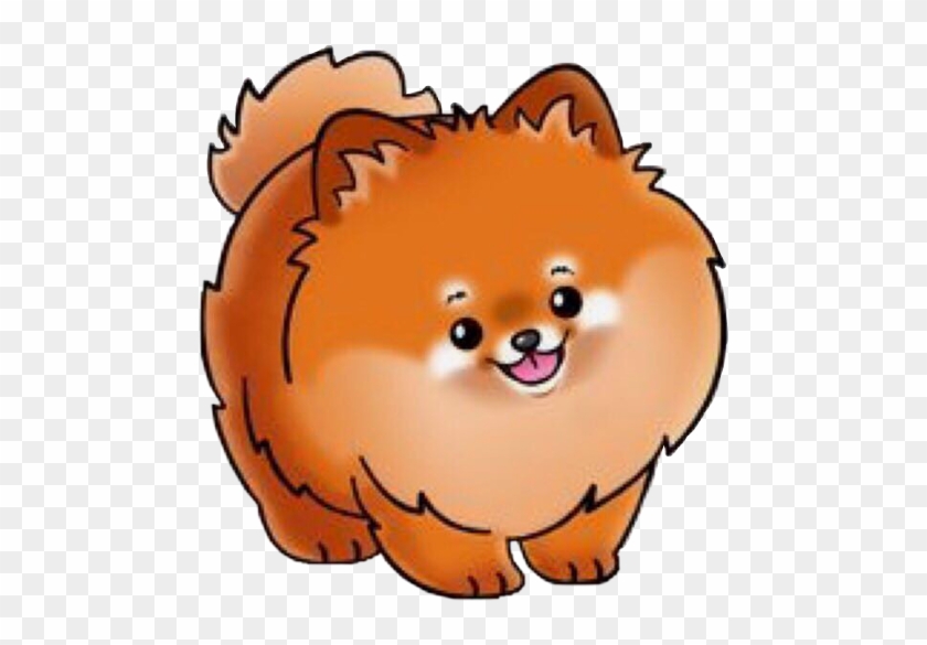 Dog Cartoon Pomeranian #1144641