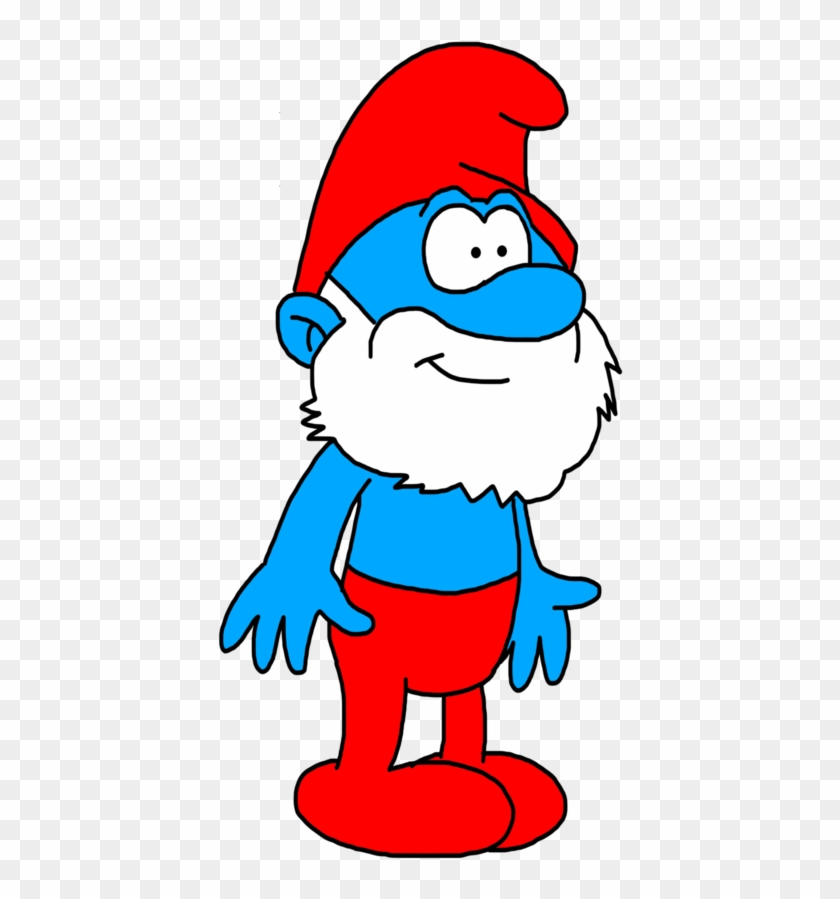 Papa Smurf - Papa Smurf Drawing Transparent Background #1144709