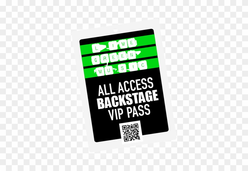 Backstage Vip Pass - Newsletter #1144743