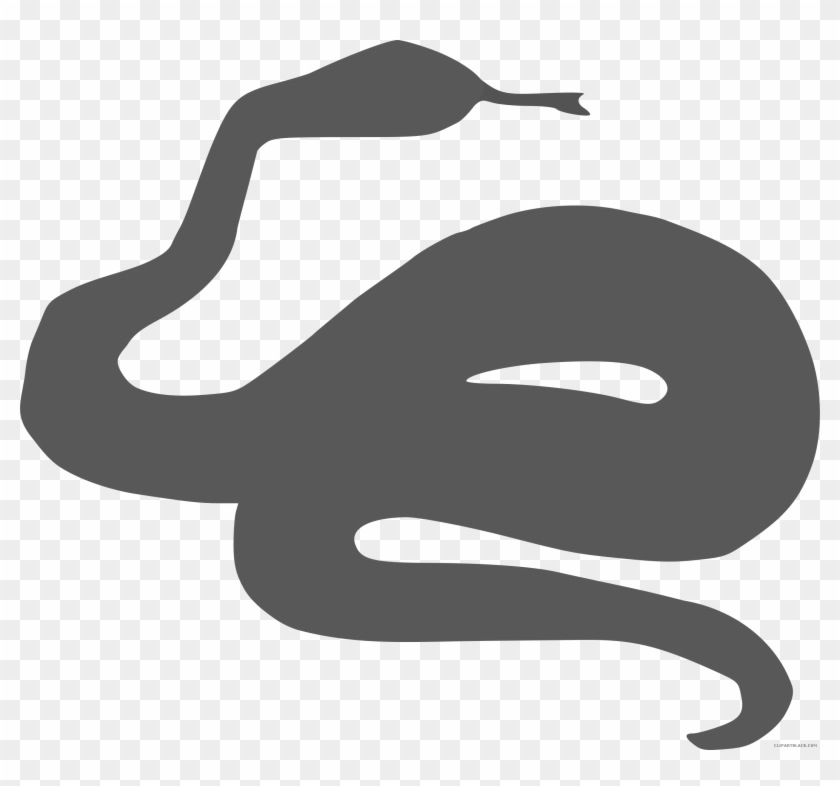 Grayscale Snake Animal Free Black White Clipart Images - Grayscale Snake Animal Free Black White Clipart Images #1144773
