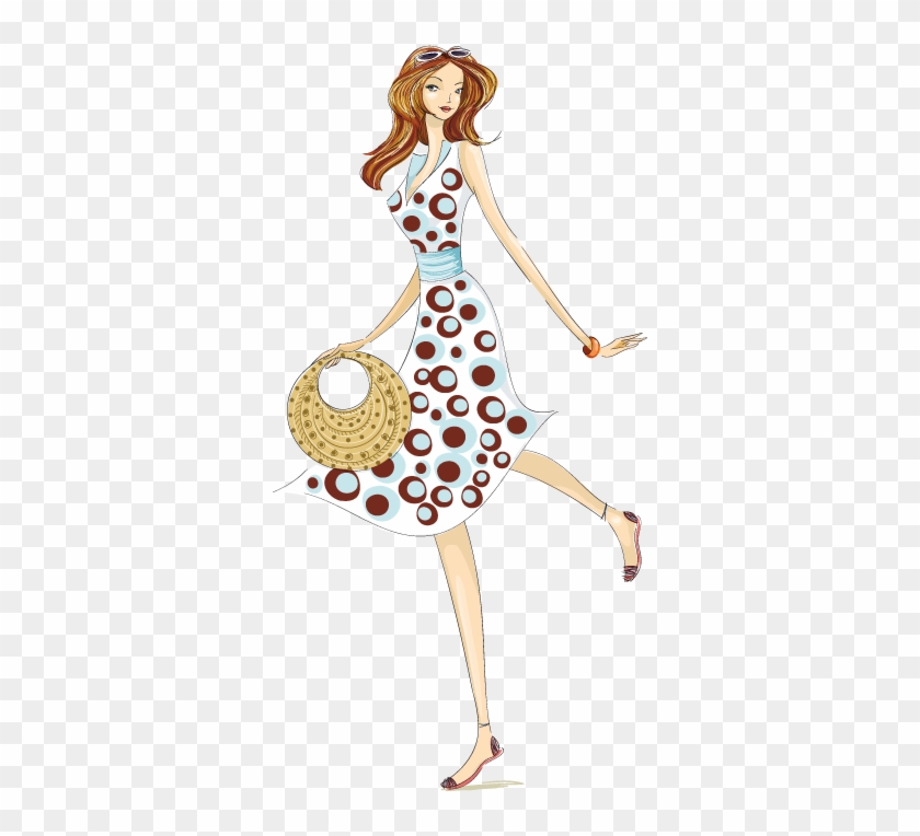 Illustration Of Fashion Figure #1144783