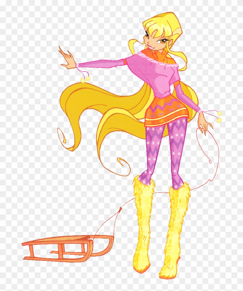 Winx Club Stella Outfit - Winx Club Stella - Free Transparent PNG Clipart  Images Download