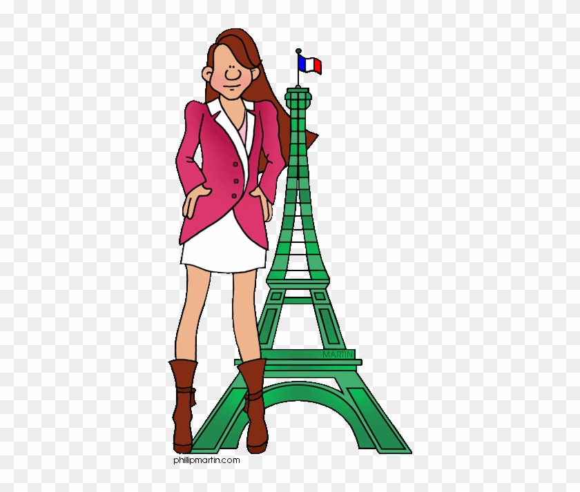 Fashion Clip Art - Go To Paris Clipart #1144836