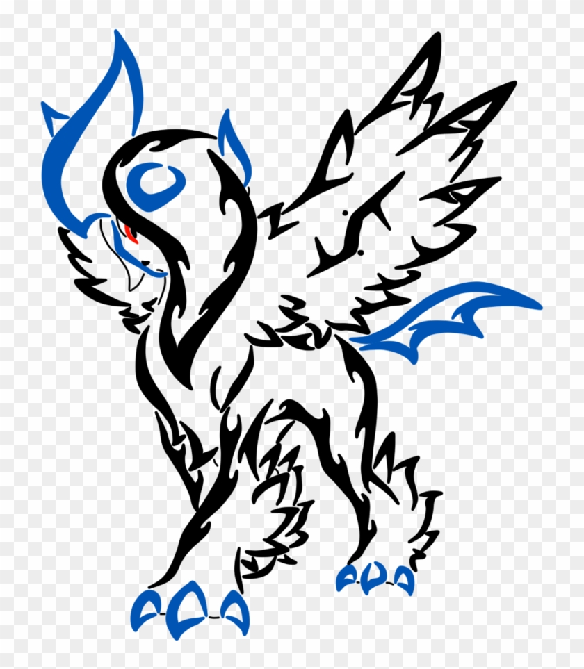 Mega-absol By Killerbarbaro - Pokemon Tribal Absol #1144895