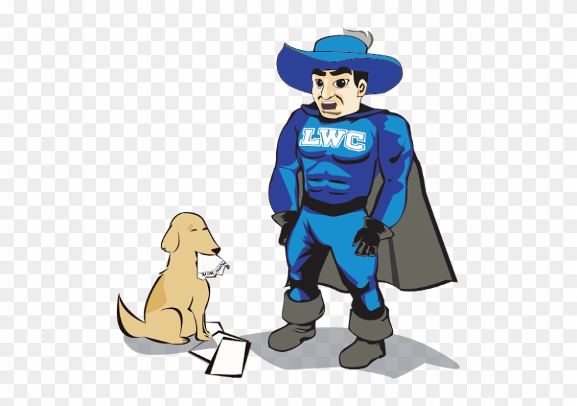 Blue Raider Bob - Cartoon #1144947
