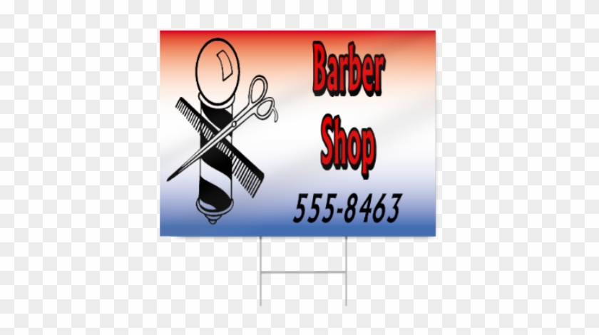 Barber Shop Sign - Graphic Design #1144954