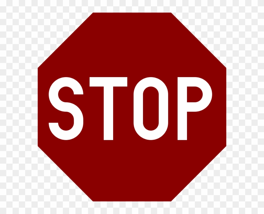 Stop Sign With Transparent Background #1145039