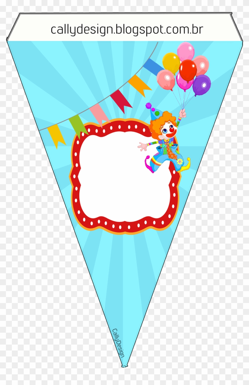 Kit Gratuito De Aniversário "circo" Para Imprimir - Circus #1145059