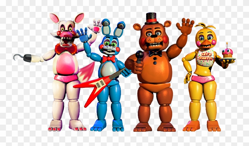  Five Nights at Freddy's Freddy Character Cutouts (4