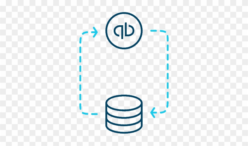 Consolidate And Collaborate - Database Icon Outline #1145186