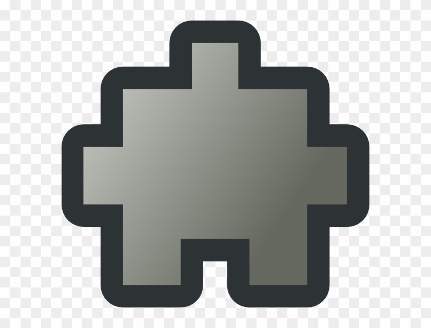Free Vector Jean Victor Balin Icon Puzzle Grey Clip - Puzzle Icon #1145312