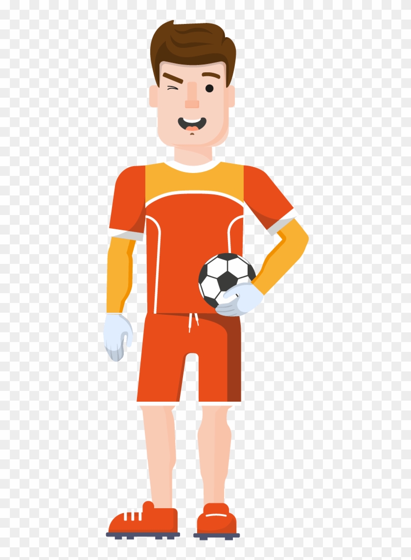 This Vector Sport Character Set Comes For Free And - Portable Network Graphics #1145420