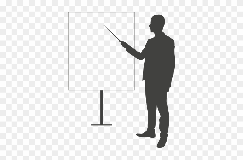 Businessman Pointing Presentation Board Transparent - Png Photo For Business Presentation #1145452