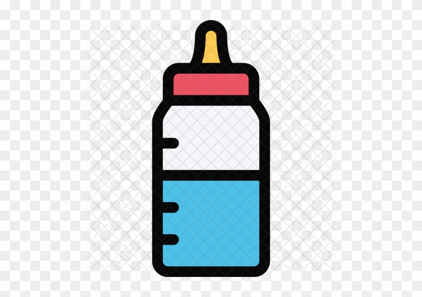 Baby, Bottle, School, Childhood, University Icon - Baby Bottle #1145517