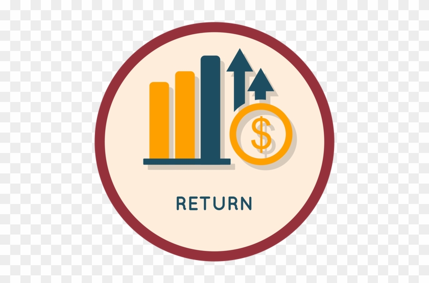 Investment Return Icon Transparent Png - Return On Investment Icon #1145522
