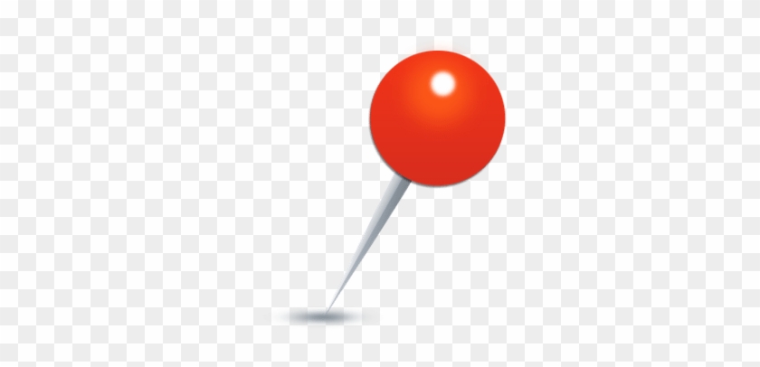 Red Push Pin Transparent Png - Red Push Pin Png #1145591