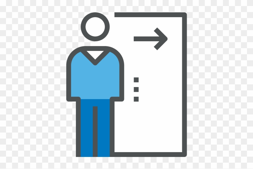 Employee And Manager Self-service Options - Employee Exit Icon #1145605