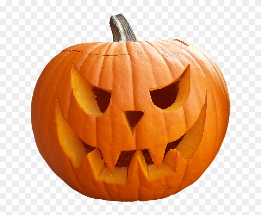 Pumpkin, Fruit, Orange, Autumn, Cucurbita Maxima - Creepy Halloween Jack-o'lantern Journal: 150 Page Lined #1145724
