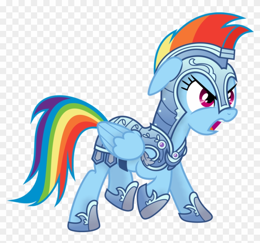 Knight Rainbow Dash By Spier17 - Mlp Rainbow Dash In Armor #1145743