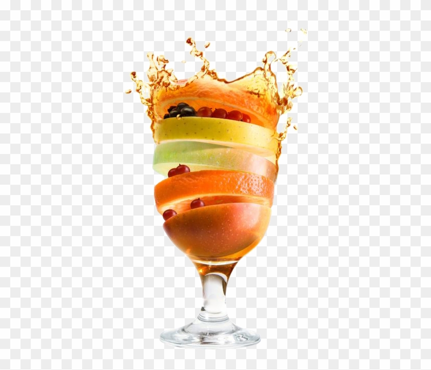 Orange Juice Cocktail Jungle Juice Long Island Iced - Fruits Juice Splash Png #1145934