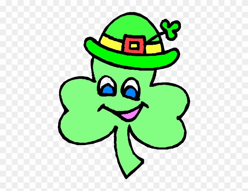 Free Shamrock Clipart - Smiley Face Clip Art #1146081