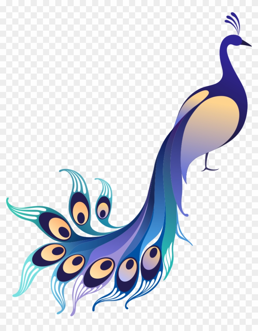 Asiatic Peafowl Stock Illustration Clip Art - Vector Peacock Art Png #1146097