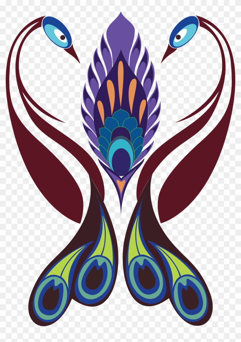 Download - Peacock Vector Png #1146137