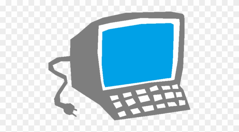 Computer Clip Art Silhouette - Number Of System In Computer #1146139