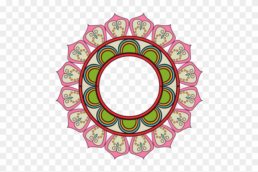 Flower Mandalas Vector - Iranian Poetry #1146154