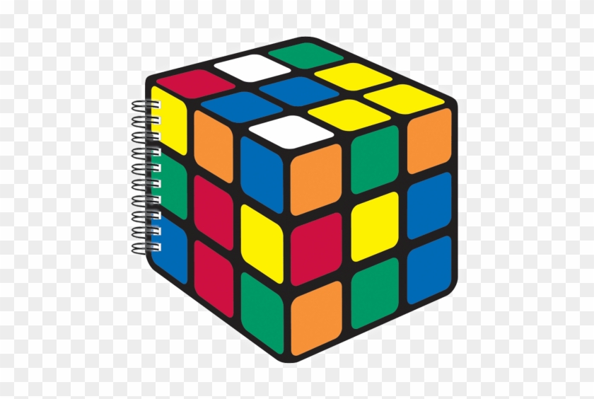 Picture Of Rubik's® Cube Scented Notebook - Rubik's Cube #1146259