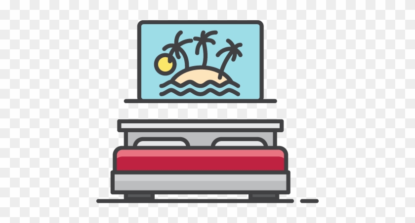 Resort Hotel Accommodations - Cartoon #1146335