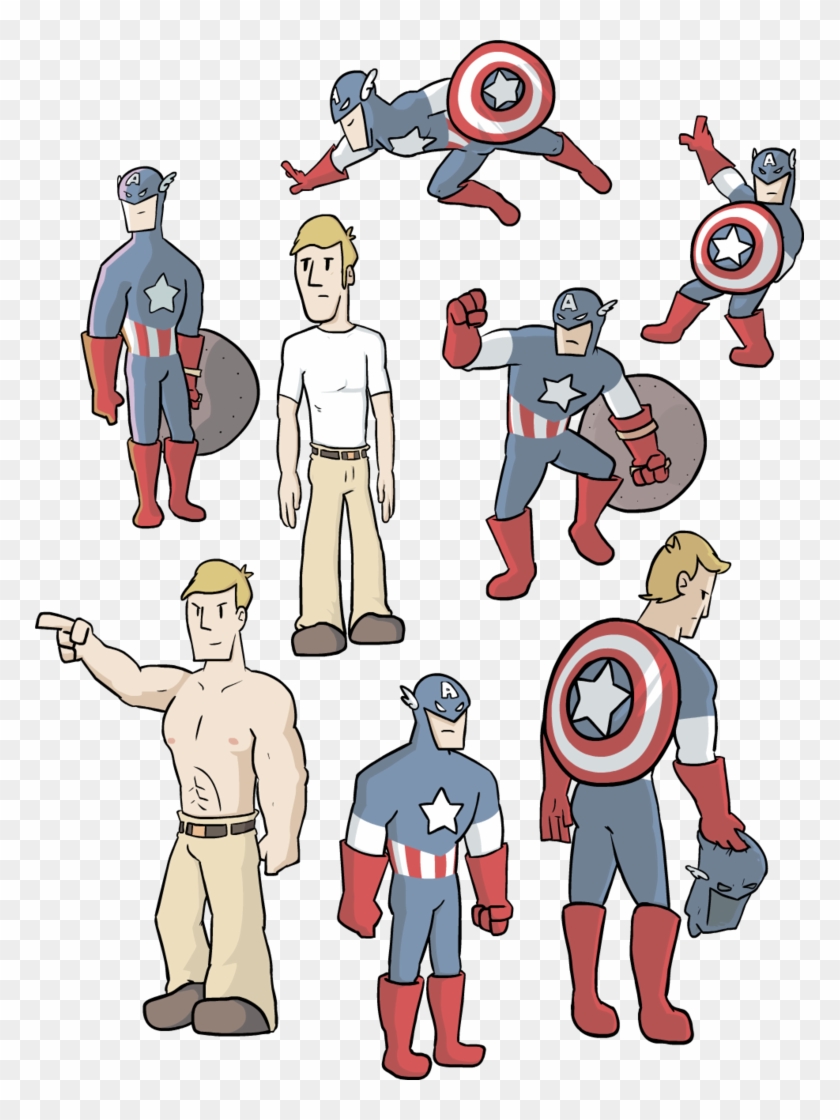 Captain America Collage By Kirazy - Captain America Wallpaper Anime #1146344