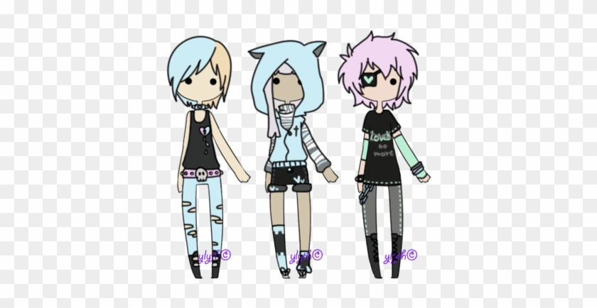 [pastel Goth][closed] By Ylyth - Male Pastel Goth Outfit #1146435