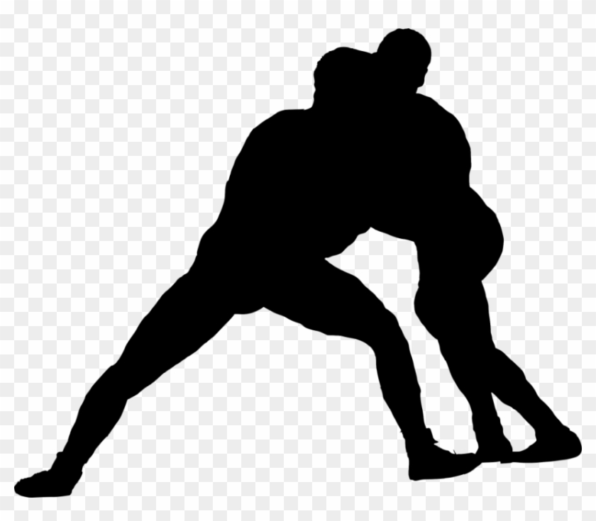 Free Png Sport Wrestling Silhouette Png Images Transparent - Silhouette #1146442