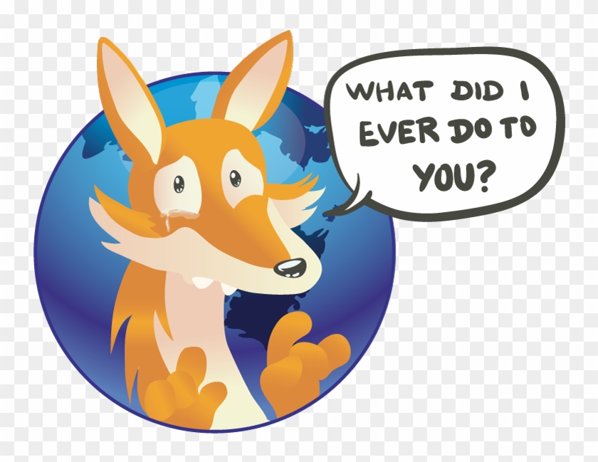I've Given Up Firefox For Chrome - Cartoon #1146527