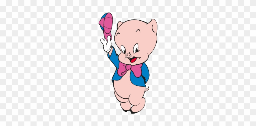 Porky Pig Logo - Porky The Pig Png #1146567